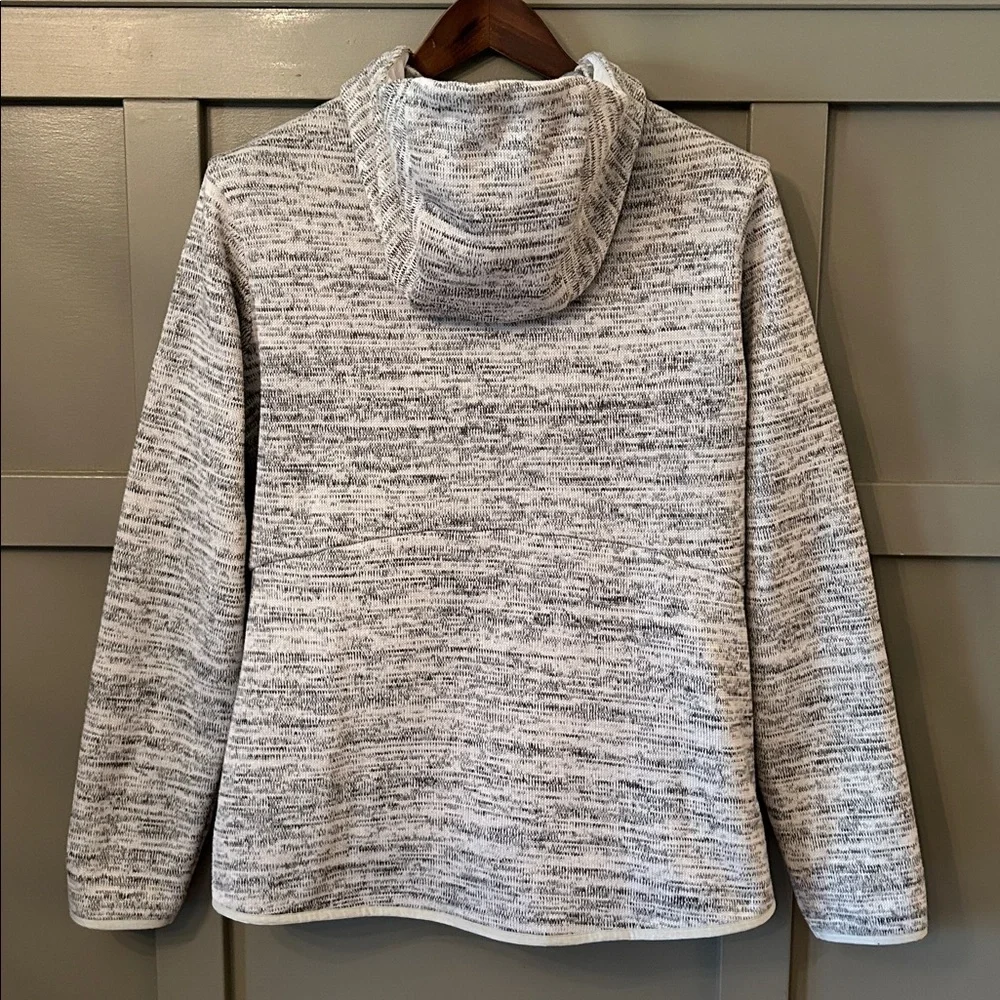 Kuhl Ascendyr Hooded Fleece Jacket Ash Gray Full Zip Womens Size Large_8
